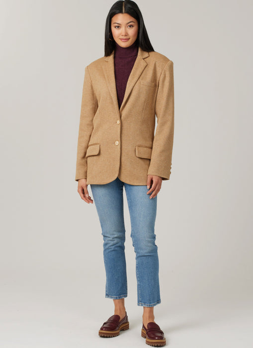 McCall's sewing pattern 8614 Unisex Blazer from Jaycotts Sewing Supplies