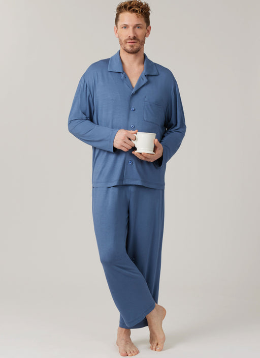 McCall's sewing pattern 8616 Men's Knit Pajamas from Jaycotts Sewing Supplies