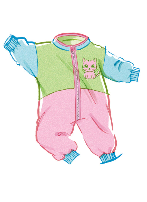 McCall's sewing pattern 8617 Babies' Jumpsuits from Jaycotts Sewing Supplies