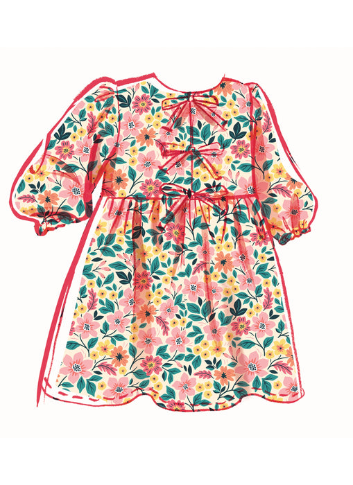 McCall's sewing pattern 8618 Girls' Top, Dress and Pants from Jaycotts Sewing Supplies