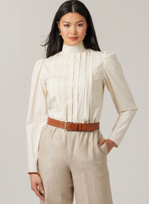 McCall's sewing pattern 8620 Vintage 1980's Laura Ashley blouses from Jaycotts Sewing Supplies