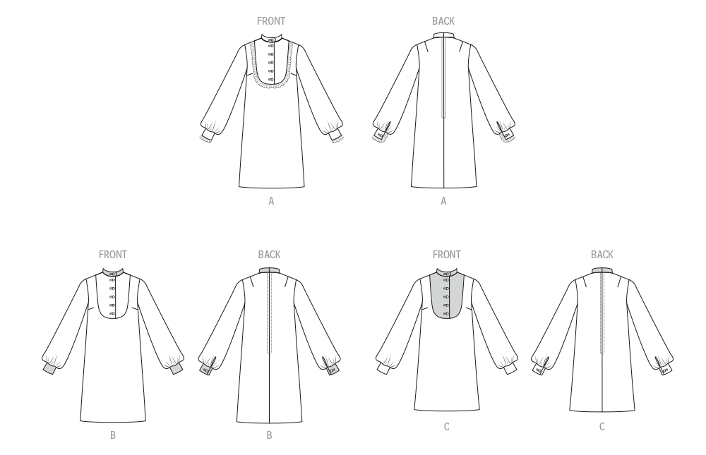 McCall's sewing pattern 8621 Vintage 1960's shirtdress from Jaycotts Sewing Supplies