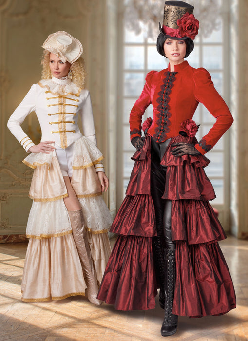 McCall's sewing pattern 8623 Victorian themed Costume from Jaycotts Sewing Supplies
