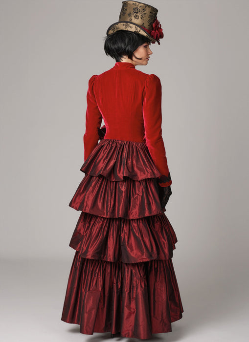 McCall's sewing pattern 8623 Victorian themed Costume from Jaycotts Sewing Supplies