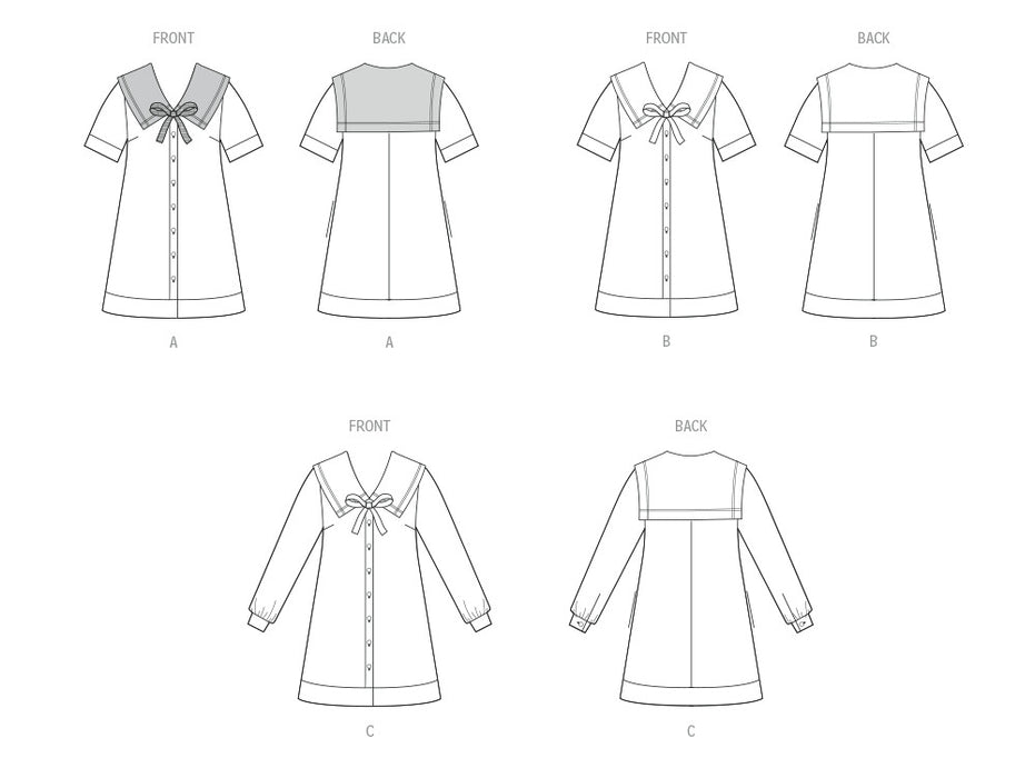 McCall's sewing pattern 8625 Misses' Dress with Sleeve Variations from Jaycotts Sewing Supplies