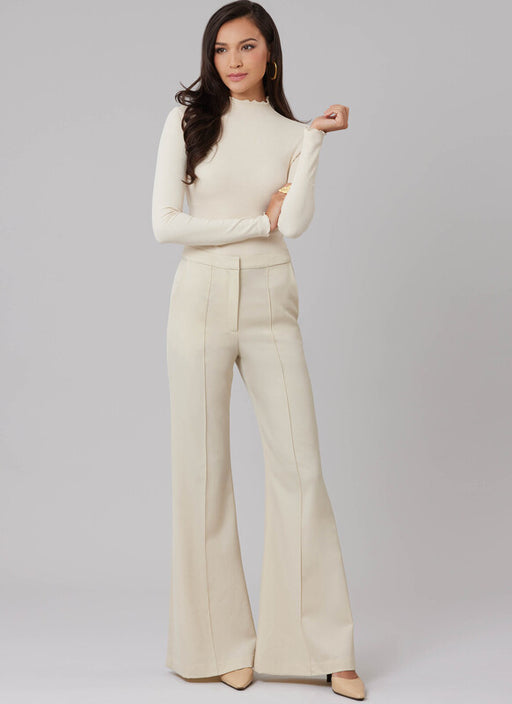 McCall's sewing pattern 8632 Misses' Flared Trousers from Jaycotts Sewing Supplies