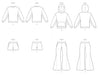 McCall's sewing pattern 8633 Misses' Sweatshirt, Hoodie, Shorts and Pants from Jaycotts Sewing Supplies