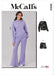 McCall's sewing pattern 8633 Misses' Sweatshirt, Hoodie, Shorts and Pants from Jaycotts Sewing Supplies