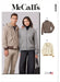 McCall's sewing pattern 8635 Unisex Bomber Jacket with or without Hood from Jaycotts Sewing Supplies