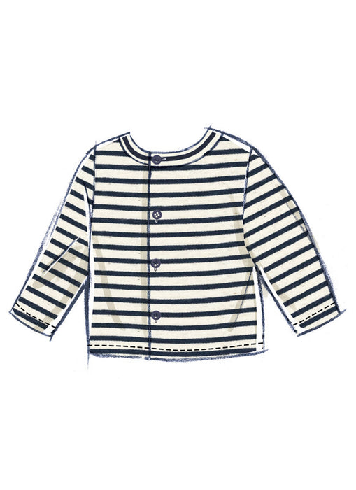 McCall's sewing pattern 8640 Babies Jacket, Knit Tops and Pants from Jaycotts Sewing Supplies