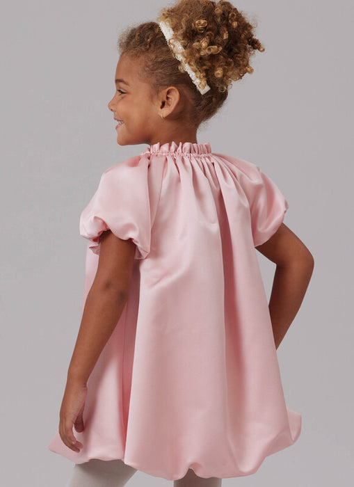 McCall's sewing pattern 8641 Children's Bubble Dress with Sleeve Variations from Jaycotts Sewing Supplies