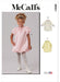 McCall's sewing pattern 8641 Children's Bubble Dress with Sleeve Variations from Jaycotts Sewing Supplies