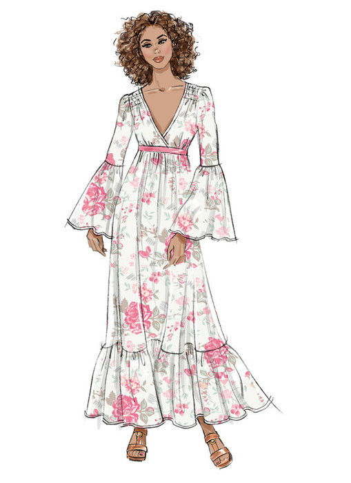 McCall's sewing pattern 8643 Misses' Lined Dresses by Laura Ashley from Jaycotts Sewing Supplies