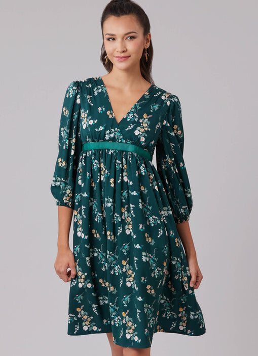 McCall's sewing pattern 8643 Misses' Lined Dresses by Laura Ashley from Jaycotts Sewing Supplies