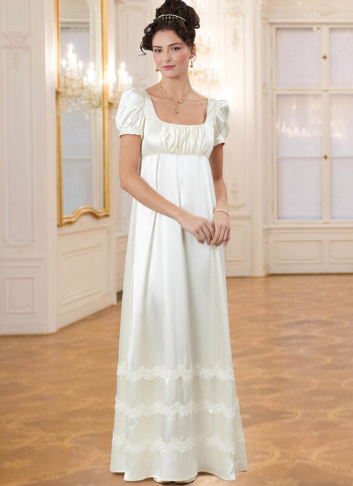 McCall's sewing pattern 8647 Misses' Regency Gowns from Jaycotts Sewing Supplies