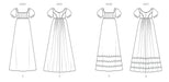 McCall's sewing pattern 8647 Misses' Regency Gowns from Jaycotts Sewing Supplies