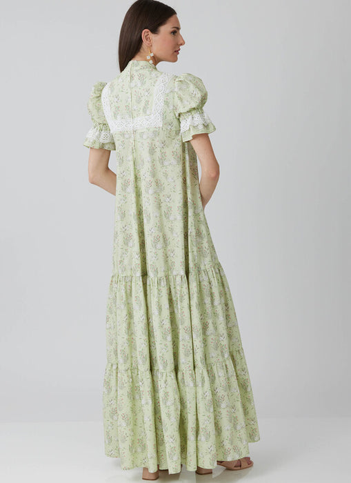McCall's sewing pattern 8652 Misses' High Yoke Dress in Two Lengths by Laura Ashley from Jaycotts Sewing Supplies