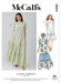McCall's sewing pattern 8652 Misses' High Yoke Dress in Two Lengths by Laura Ashley from Jaycotts Sewing Supplies