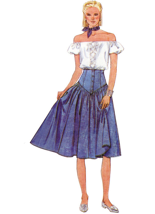 McCall's sewing pattern 8668 Misses' Skirts and Petticoat from Jaycotts Sewing Supplies