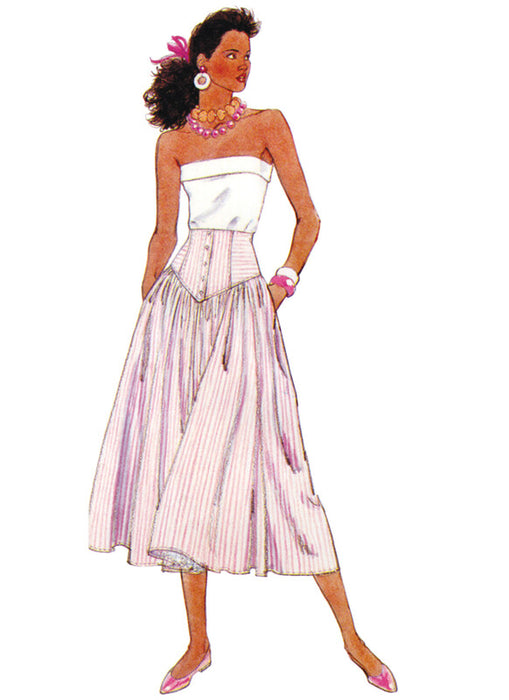 McCall's sewing pattern 8668 Misses' Skirts and Petticoat from Jaycotts Sewing Supplies