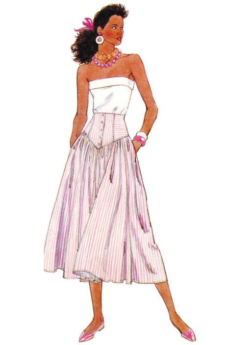 McCall's sewing pattern 8668 Misses' Skirts and Petticoat from Jaycotts Sewing Supplies