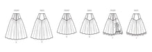 McCall's sewing pattern 8668 Misses' Skirts and Petticoat from Jaycotts Sewing Supplies