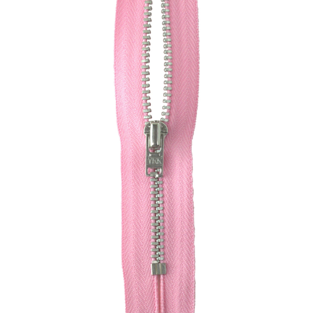 YKK Open End Zip - Mid-Weight Plastic - Colour Pink — jaycotts.co