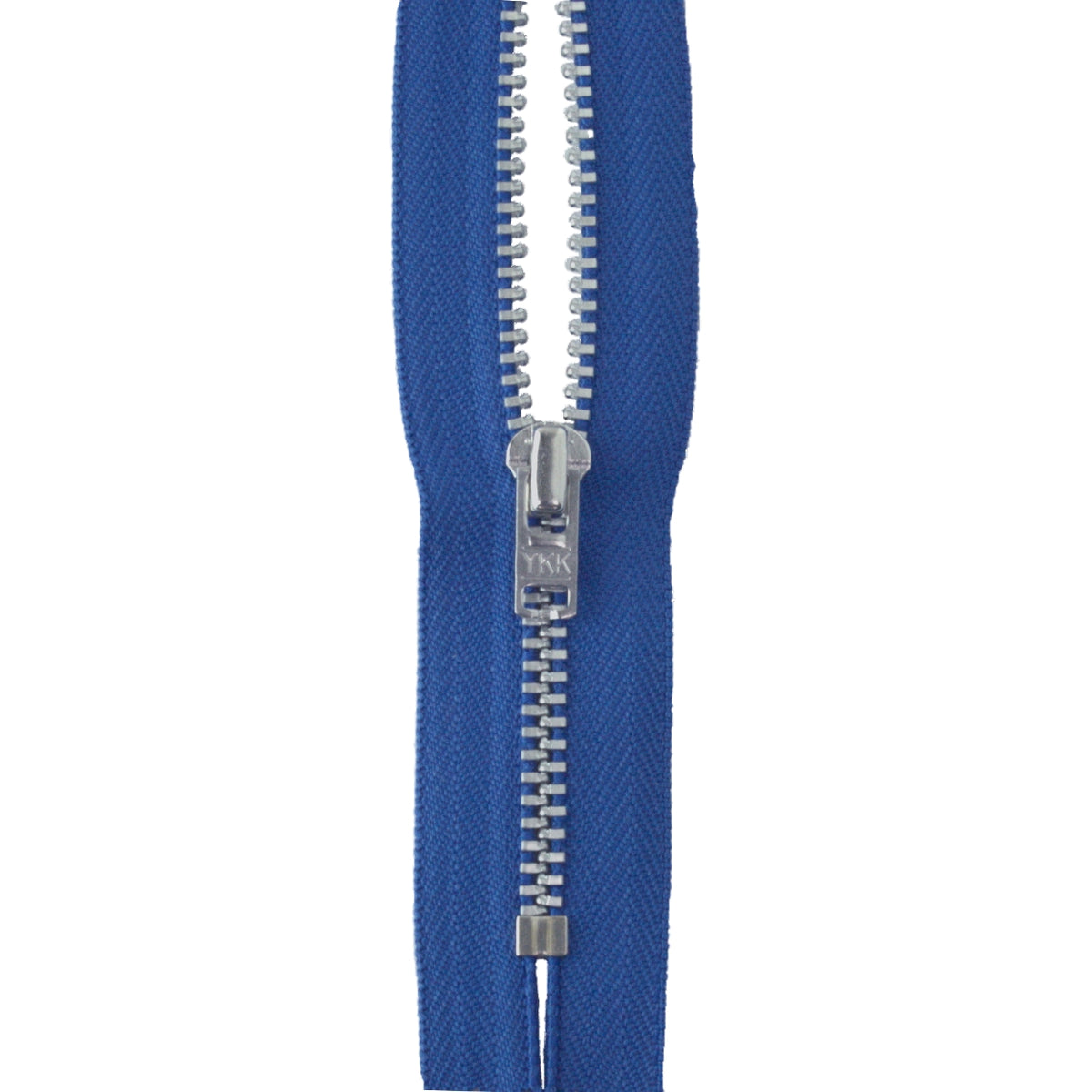 YKK Bucle Tirador Cremallera,Royal Azul O Gris,16 / 41CM,Nylon