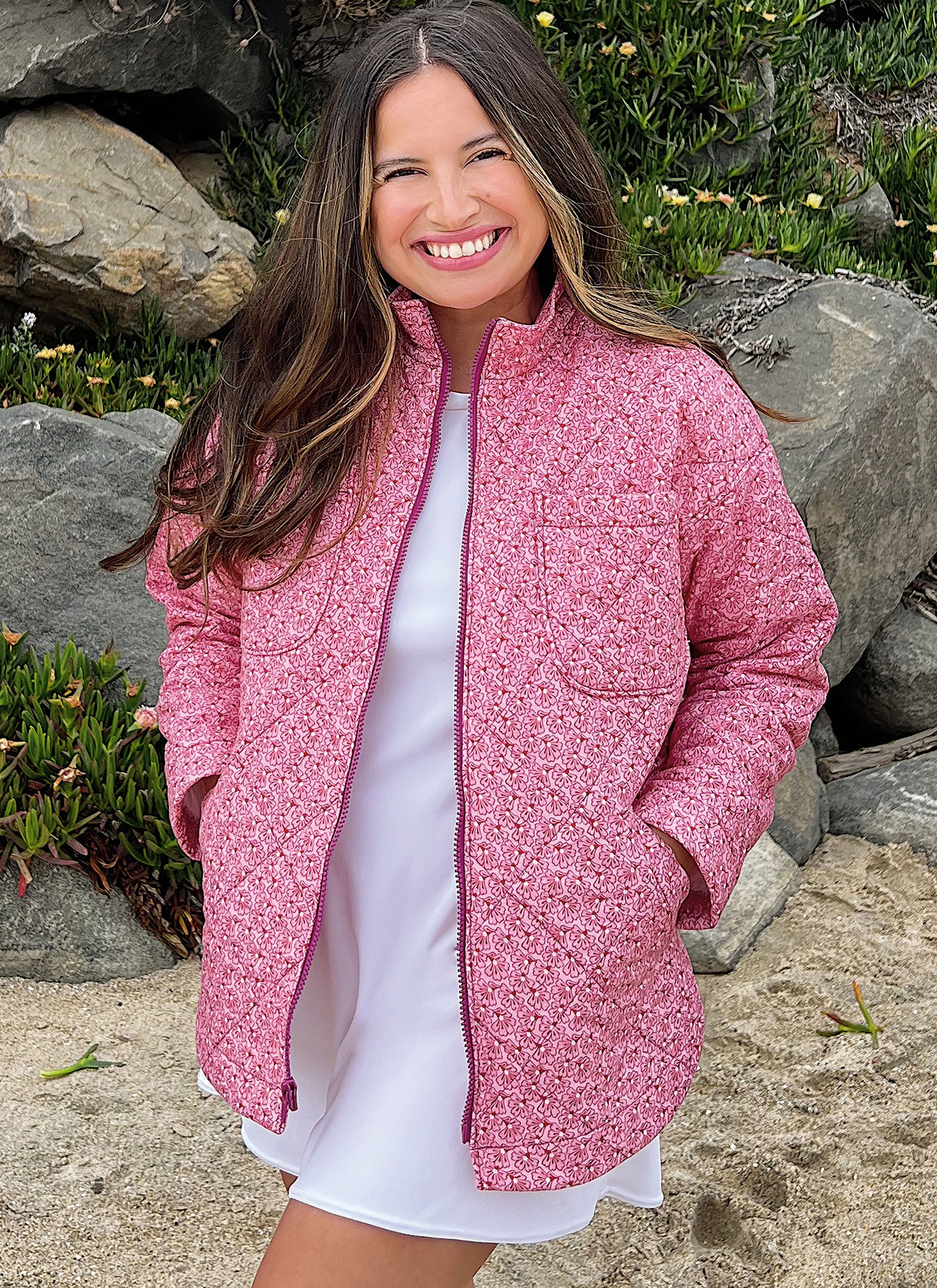 Know Me sewing pattern 2057  Jacket with Optional Hood by Alissah Threads from Jaycotts Sewing Supplies