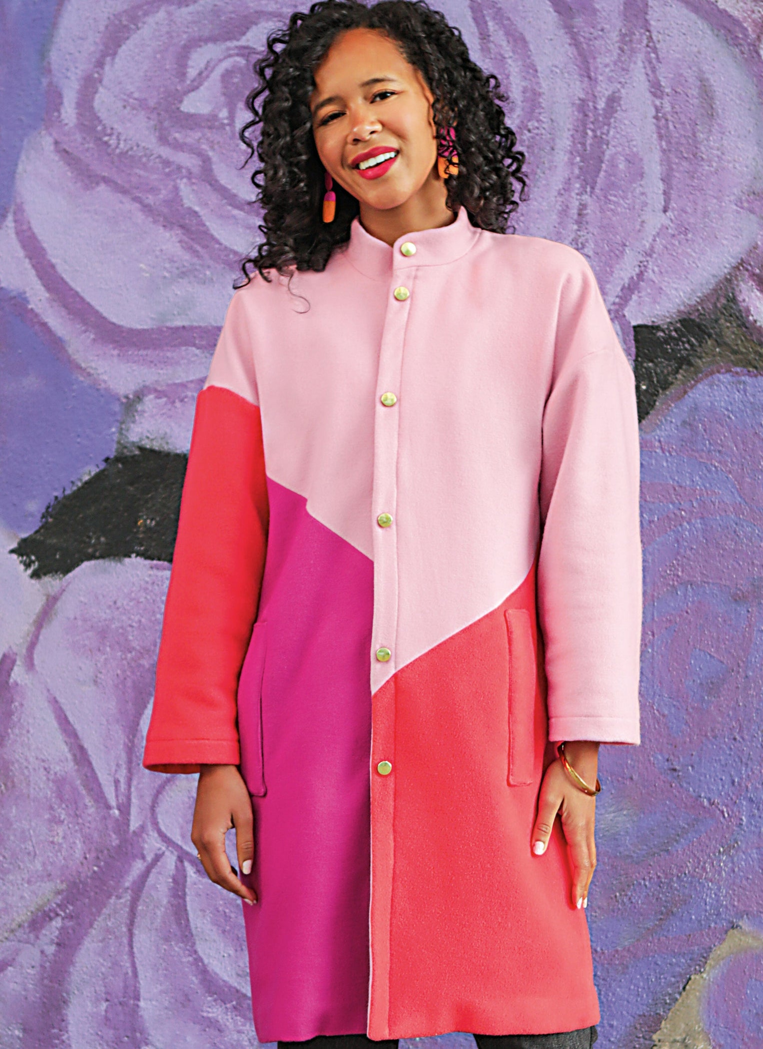 KnowMe sewing pattern 2058 Misses' Coat by Handmade Millennial ...