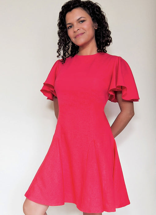 Know Me Sewing Pattern 2091 Dress with Sleeve Variations by Lydia Naomi from Jaycotts Sewing Supplies