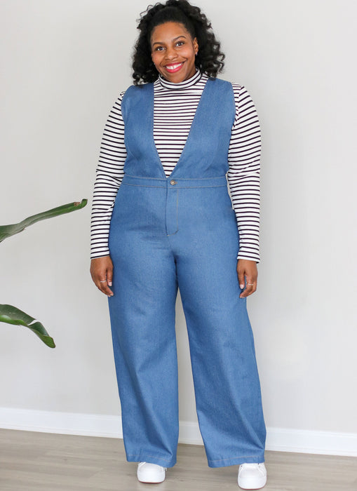 Know Me sewing pattern 2096 Misses' Tops and Jumpsuit by Brittany J. Jones from Jaycotts Sewing Supplies