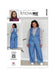 Know Me sewing pattern 2096 Misses' Tops and Jumpsuit by Brittany J. Jones from Jaycotts Sewing Supplies