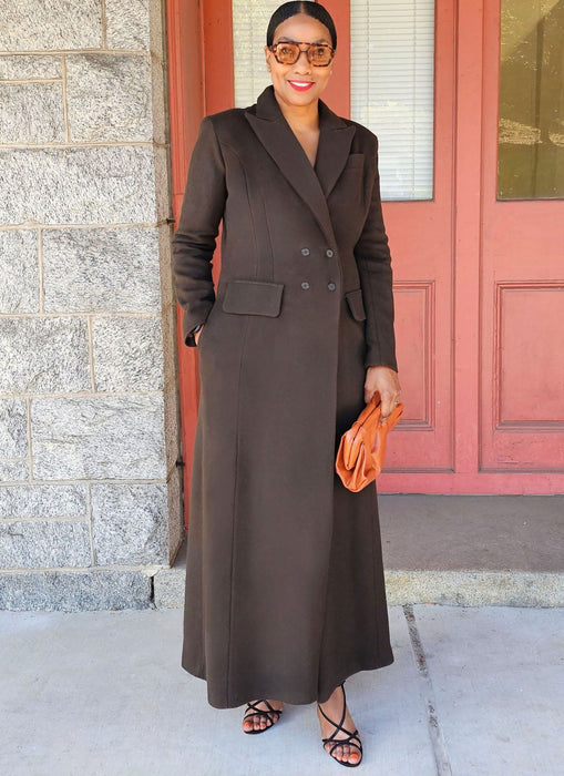 Know Me sewing pattern KM2103 Misses' Lined Coat by Beaute' J'Adore from Jaycotts Sewing Supplies