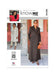 Know Me sewing pattern KM2103 Misses' Lined Coat by Beaute' J'Adore from Jaycotts Sewing Supplies