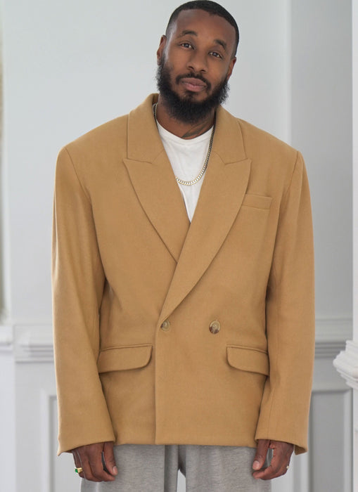 Know Me Sewing Pattern 2118 Men's Jacket by Norris Dánta Ford from Jaycotts Sewing Supplies