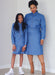 Know Me sewing pattern 2133 Denim Dress by Brittany J. Jones from Jaycotts Sewing Supplies