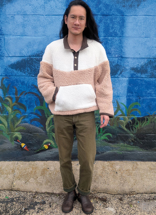 Know Me sewing pattern 2136 Unisex Contrast Jackets by Donny Q from Jaycotts Sewing Supplies