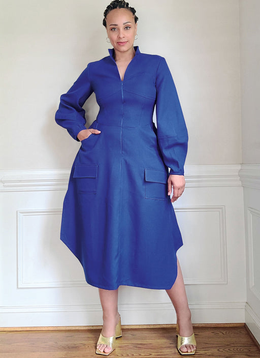 Know Me sewing pattern 2140 Shirtdress by Keechii B Style from Jaycotts Sewing Supplies