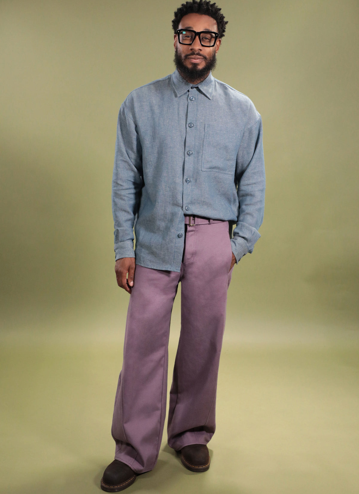 Know Me sewing pattern 2142 Men's Shirt and Jeans with Belt by Norris ...