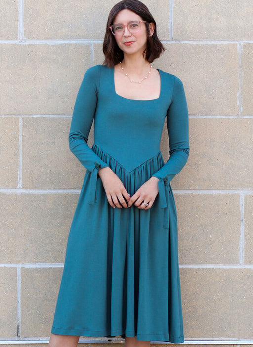 Know Me sewing pattern 2145 Misses' Knit Dress by Holly Darling from Jaycotts Sewing Supplies