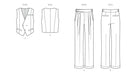 Know Me sewing pattern 2153 Men's Vest and Pants by Julian Creates from Jaycotts Sewing Supplies