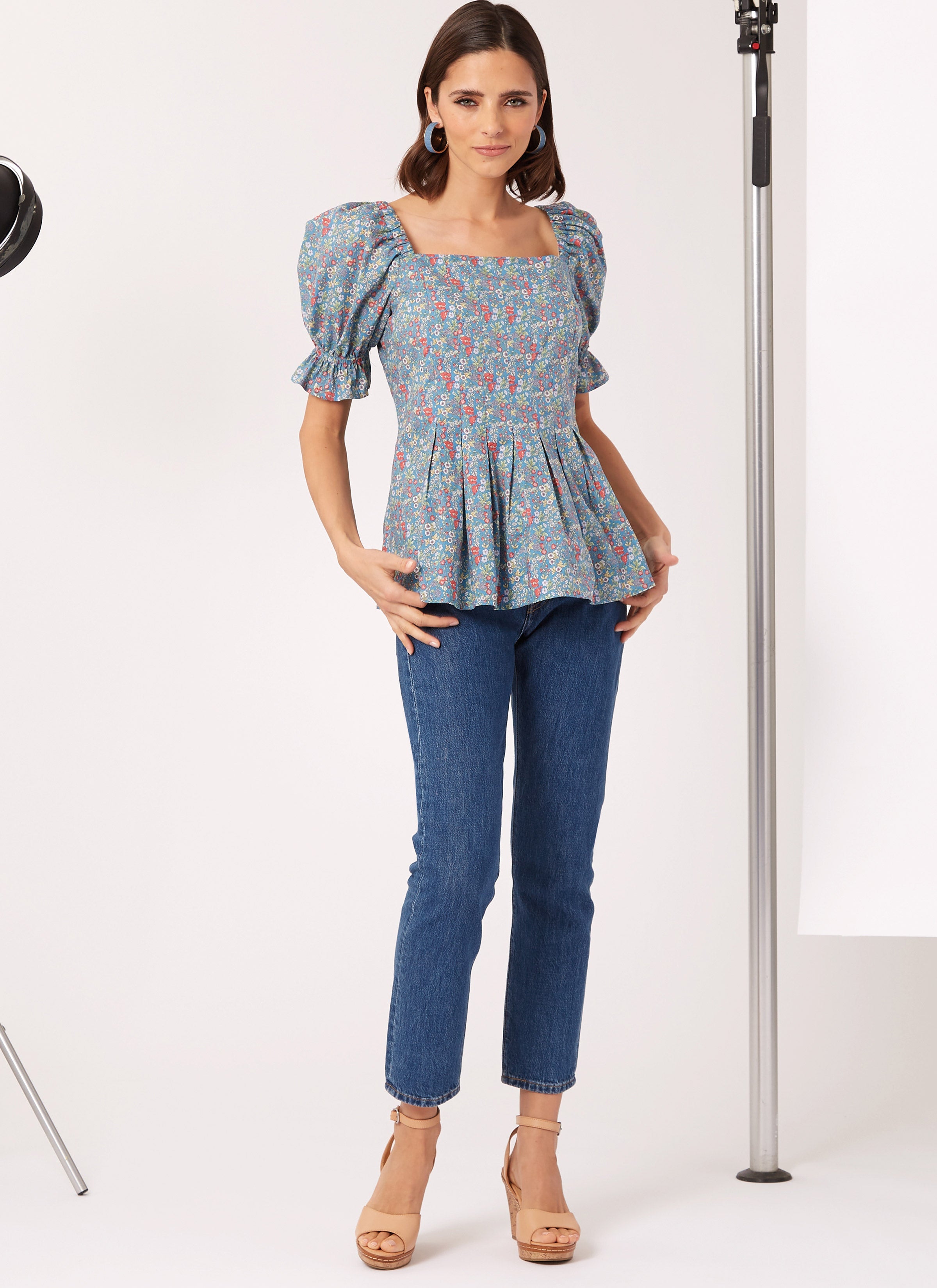 New Look sewing pattern 6754 Misses' Top With Sleeve Variations ...