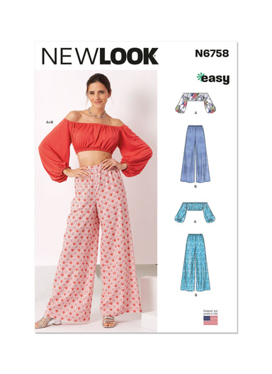 New Look Skirt and Trousers N6544 - The Fold Line