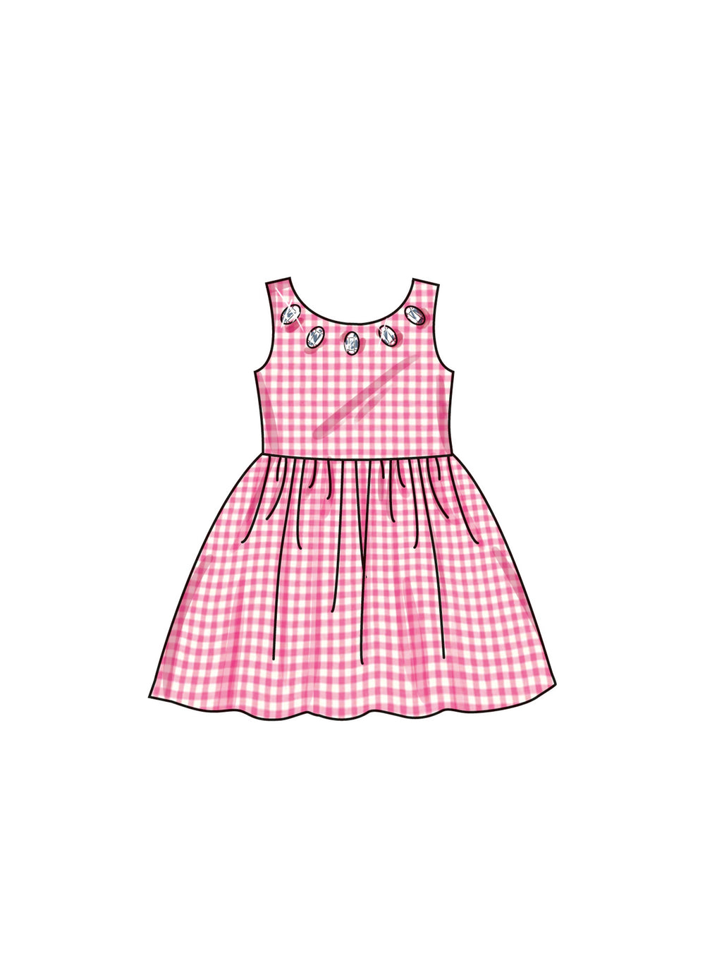 New Look sewing pattern 6763 Children's Dress — jaycotts.co.uk - Sewing ...