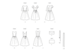 New Look sewing pattern 6786 Misses' Dresses with Belt and Purse from Jaycotts Sewing Supplies