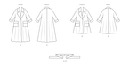 New Look Sewing Pattern 6810 Oversized swing coat from Jaycotts Sewing Supplies