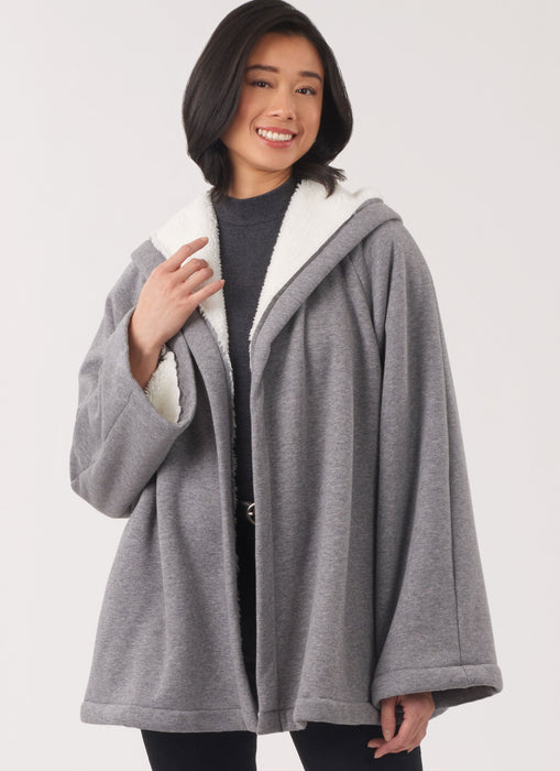 New Look Sewing Pattern 6811 Hooded coat or jacket from Jaycotts Sewing Supplies