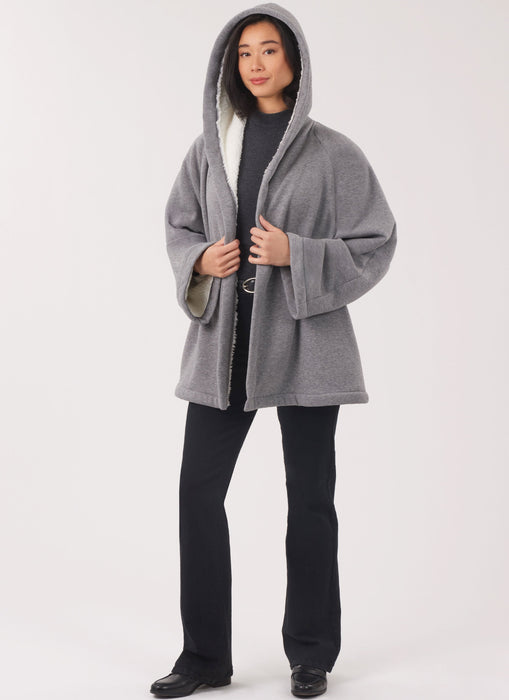 New Look Sewing Pattern 6811 Hooded coat or jacket from Jaycotts Sewing Supplies