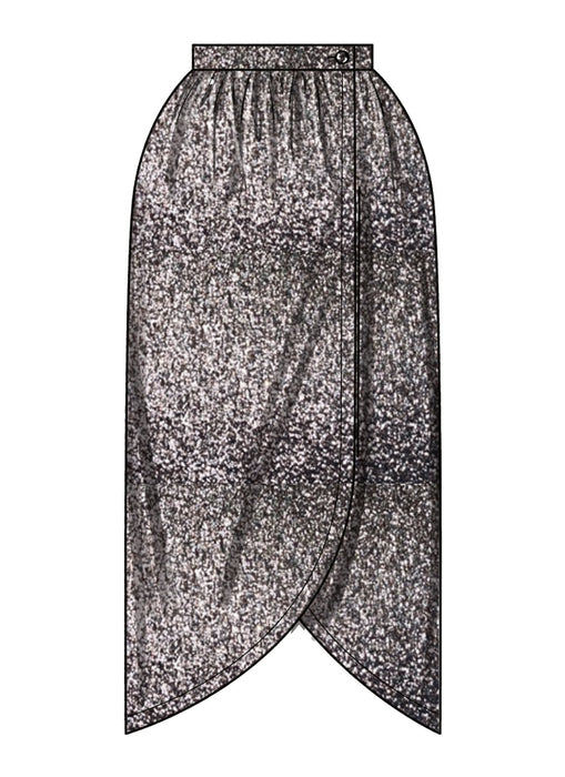 New Look Sewing Pattern 6813 Wrap Skirt in Two Lengths from Jaycotts Sewing Supplies